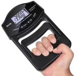 Dynamom�tre poign�e force 180kg testeur musculaire - 1 pi�ce noir universel - grip tester musculation ...
