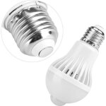 E27 dtection intelligente pir infrarouge capteur de mouvement lumire led ampoule de lampe 5w
