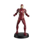 Statuette - eaglemoss - iron man mark xlvi - 14 cm - rouge - plastique - r�sine