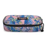 Eastpak trousse  crayons saumon bleu pour femme et homme - oval single brize filter pink 229019