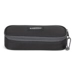 Eastpak trousse  crayons noir gris fonc pour femme - oval single kontrast grade grey 229193