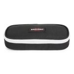 Eastpak trousse  crayons noir pour femme - oval single kontrast grey white 192707