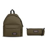 Eastpak - sac � dos padded pakr + trousse benchmark single - army olive