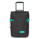 Eastpak valise noir vert pour femme et homme - tranverz xxs kontrast stripe black 251457