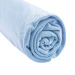 Drap housse - ciel - 140x190 / 140x200 - 60% viscose de bambou - lavable en machine - uni Drap housse - ciel - 140x190 / 140x200 - 60% viscose de bambou - lavable en machine - uni