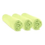 Drap housse - easy dort - 90x190 / 90x200 cm - viscose de bambou - hypoallergénique - vert anis Drap housse - easy dort - 90x190 / 90x200 cm - viscose de bambou - hypoallergénique - vert anis
