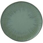 Easy life gallery verte assiette plate d26cm 1211040