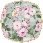 Easy life roses in bloom coffret 1 assiette festonnee d20cm 1195216 Easy life roses in bloom coffret 1 assiette festonnee d20cm 1195216