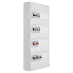 Tableau 4 ranges pr - quip 2 interdiff 63a + 2 interdiff 40a + 16 disjoncteurs