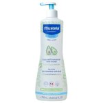 Eau nettoyante - mustela - 750 ml - hypoallerg�nique - pour b�b� - sans rin�age
