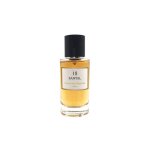Eau de parfum pour homme et femme - collection prestige - no. 18 - santal - 50ml