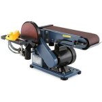 Ponceuse  bande et  disque eberth - 375 watt - hauteur de tablette rglable - pieds anti - vibrations ...