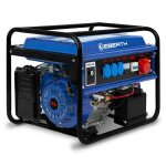 Eberth 5500 watt groupe electrogene generateur electrique portable moteur  essence 13 cv 4 temps 1x400v ...