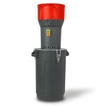 Eberth moulin  crales lectrique rservoir de 25 l et trmie de 6 litres moteur puissant 1000w 300kg ...