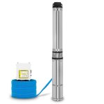 Eberth pompe de puits profond 4 pompe  eau immerge pour puits lectrique 550w pompe submersible pour ...
