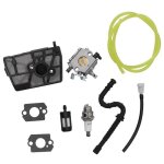Ebtools carburateur kit de prise dallumage de filtre  air de carburateur accessoire de trononneuse ...