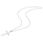 Ebtools collier croix collier pendentif croix temprament unisexe bijoux chandail rood chane en alliage ...
