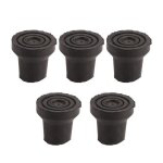 Ebtools embouts de canne  entranement mdical de remplacement 5pcs embouts de bquille mdicale embouts ...