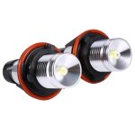 Ebtools lampe frontale angel eyes 2 pi�ces 5w blanc led ange yeux halo anneau ampoules de lampe pour ...