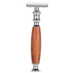Ebtools rasoir classique rasoir manuel à double lame avec manche en bois antidérapant pour hommes classiques ... Ebtools rasoir classique rasoir manuel à double lame avec manche en bois antidérapant pour hommes classiques ...
