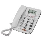 Ebtools tlphone filaire avec rpondeur tlphone filaire  2 lignes avec haut - parleur tlphone filaire ...