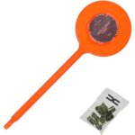 Ecarteur de danger rabattable avec catadioptre r�fl�chissant - cyclingcolors - v�lo loisir - orange