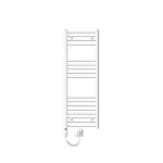 Ecd germany radiateur sche - serviettes lectrique avec rsistance 900w - 400 x 1200 mm - blanc - courb ...