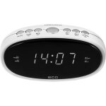 Ecg rb 010 - radio réveil fm blanc - 230v + pile en cas de coupure de courant Ecg rb 010 - radio réveil fm blanc - 230v + pile en cas de coupure de courant