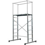 Echafaudage aluminium escalux altus 190 - hauteur 4m10 - plateau 130x44cm - norme en 131