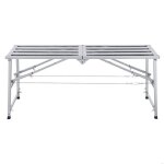 Echafaudage - flasidu - tube en fer galvanis� - pieds antid�rapants - r�glage de la hauteur - double ...