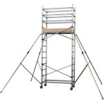 Supremalu205 chafaudage roulant aluminium supremalu echafaudages stephanois