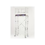 chafaudage tlescopique x - tower hauteur de travail 4, 8m - tubesca - comabi - 22405530