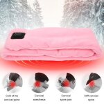 Écharpe chauffante intelligente - duokon - modèle usb - flanelle - 3 niveaux de chaleur - Étanche Écharpe chauffante intelligente - duokon - modèle usb - flanelle - 3 niveaux de chaleur - Étanche