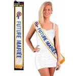 Echarpe bleue future mari�e