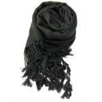 �charpe �tole pashmina couleur noir