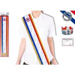 Echarpe de miss personnalisable - adulte - blanc Echarpe de miss personnalisable - adulte - blanc