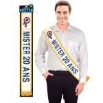 Echarpe mister 20 ans bleu