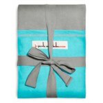 Echarpe de portage jpmbb gris clair poche turqu?