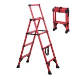 �chelle 4 marches escabeau pliable et multifonctionnel pour la maison le camping - car les travaux ext�rieurs ...