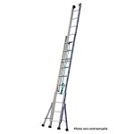 Echelle coulisse à corde en alu 2x16 échelons accès 892 m max. - tubesca - platinium 300 Echelle coulisse à corde en alu 2x16 échelons accès 892 m max. - tubesca - platinium 300