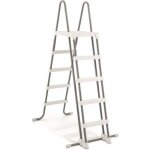 chelle pour piscine hors - sol - intex - 132 m - 4 marches - chelle escalier et main courante