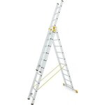 Es08a86 echelle universelle 3 plans 3 x 8 marches echafaudages stephanois