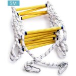 chelles de secours 5m avec mousquetonschelle de corde de sauvetage pliable - chelles dincendie pour ...