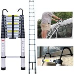 �chelle t�lescopique avec crochet amovible �chelle t�lescopique en aluminium de 20 pieds extensible pliable ...