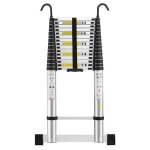 �chelle t�lescopique mocoerl 62 m - aluminium 15 mm - charge 150 kg - accoudoir amovible