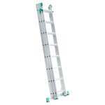 Echelle transformable 3 plans coulissante extensible 8 marches