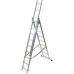 Es03f260 echelle universelle 3 plans adaptable aux escaliers 3 x 9 marches echafaudages stephanois Es03f260 echelle universelle 3 plans adaptable aux escaliers 3 x 9 marches echafaudages stephanois