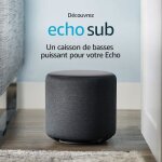 Echo sub caisson de basses puissant pour votre echo appareil echo et service de musique en streaming ... Echo sub caisson de basses puissant pour votre echo appareil echo et service de musique en streaming ...