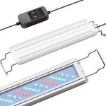 �clairage aquarium avec cycle auto 24 / 7 rampe led aquarium � spectre complet avec minuterie r�glage ...