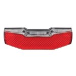 �clairage arri�re led axa blueline pour v�lo loisir - fixation porte bagage 50mm - rouge